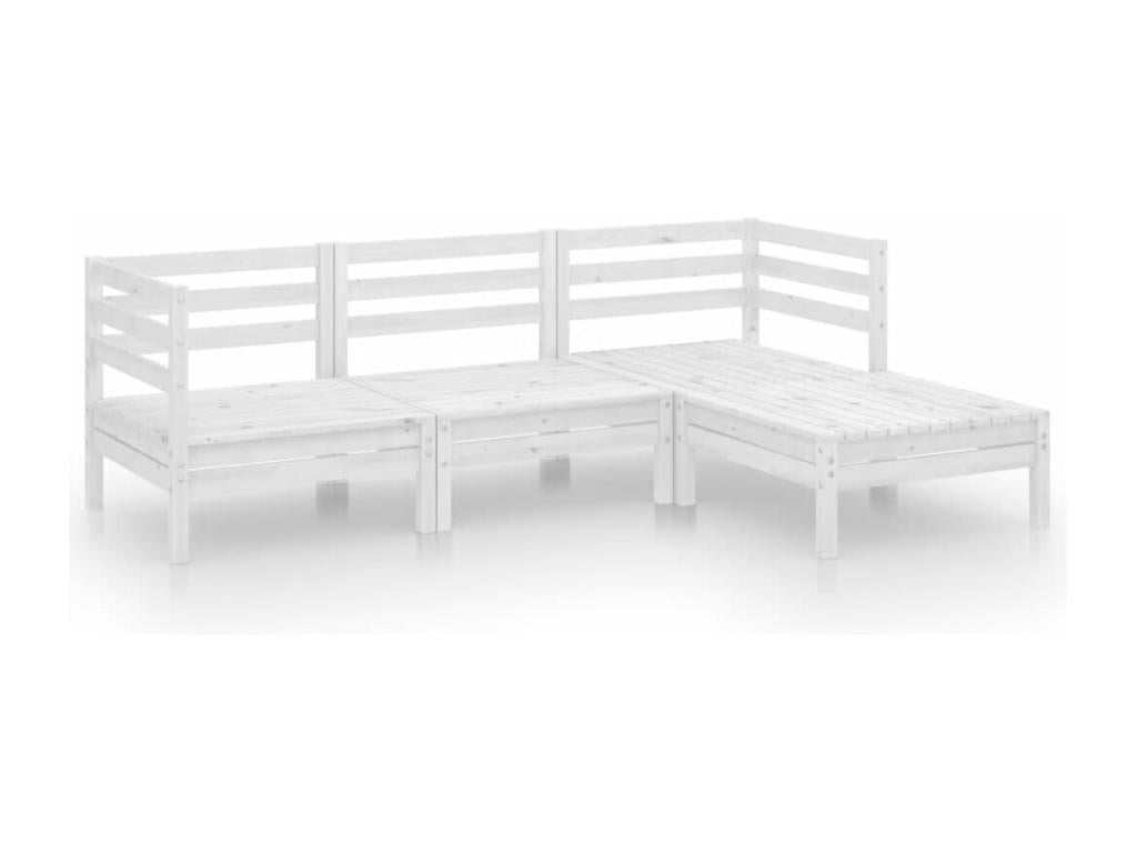 Outdoor Patio Set - Résine - Black