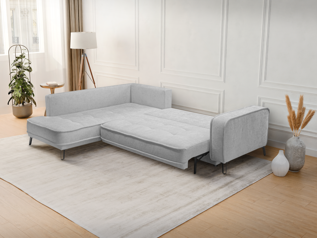 Sofa - 100 % Polyester - Gray