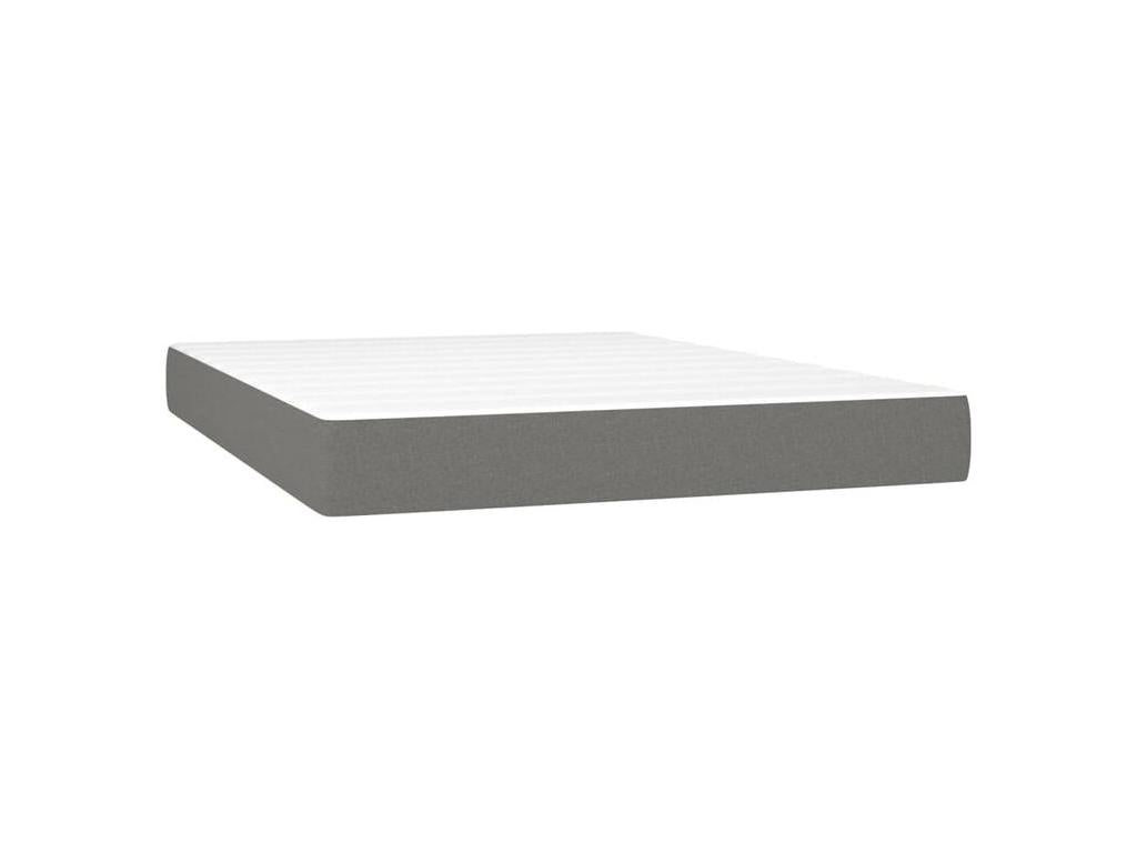 Mattress - Polyester - Gray - 140x190 cm