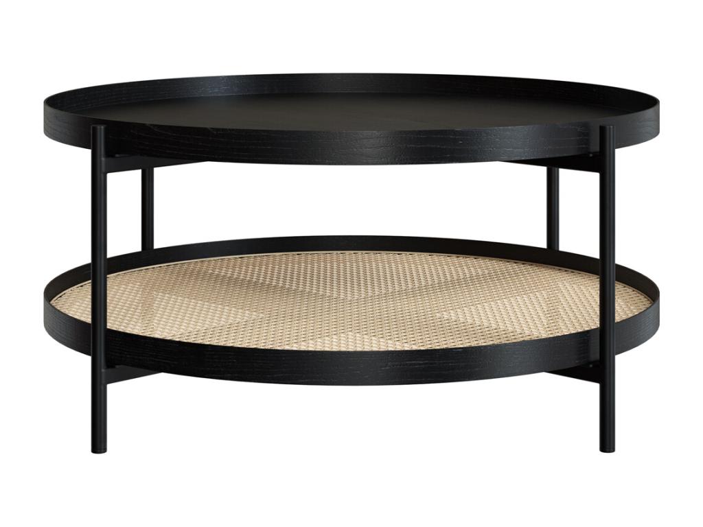 Coffee Table - Wood - Black