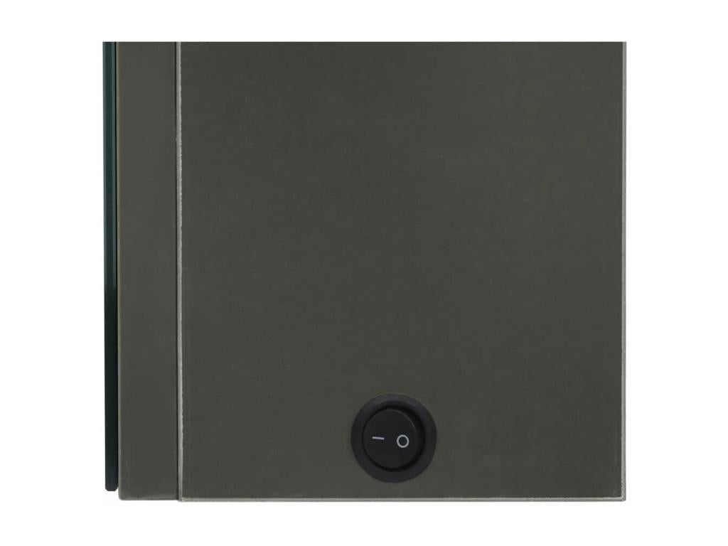 Wardrobe - Wood - Gray - 14x60 cm