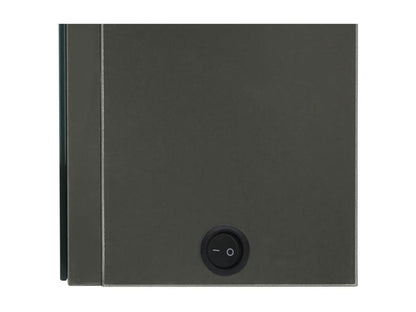 Wardrobe - Wood - Gray - 14x60 cm