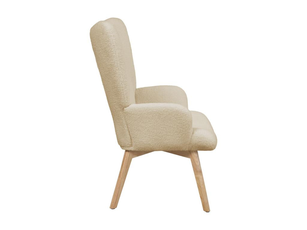 Chair - 100 % Polyester - Natural
