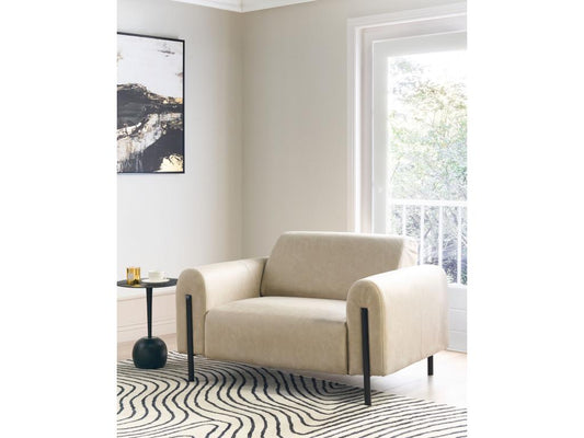 Armchair - Polyester - Beige