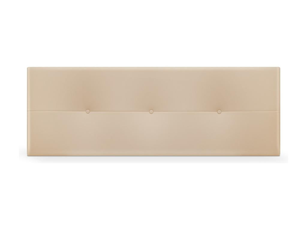 Headboard - Pin, Simili - Beige - 160x200 cm