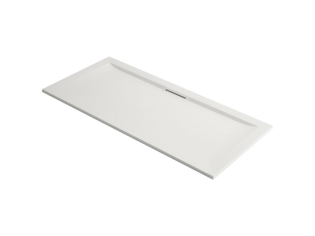 Shower Tray - Rectangular - Ceramic - White