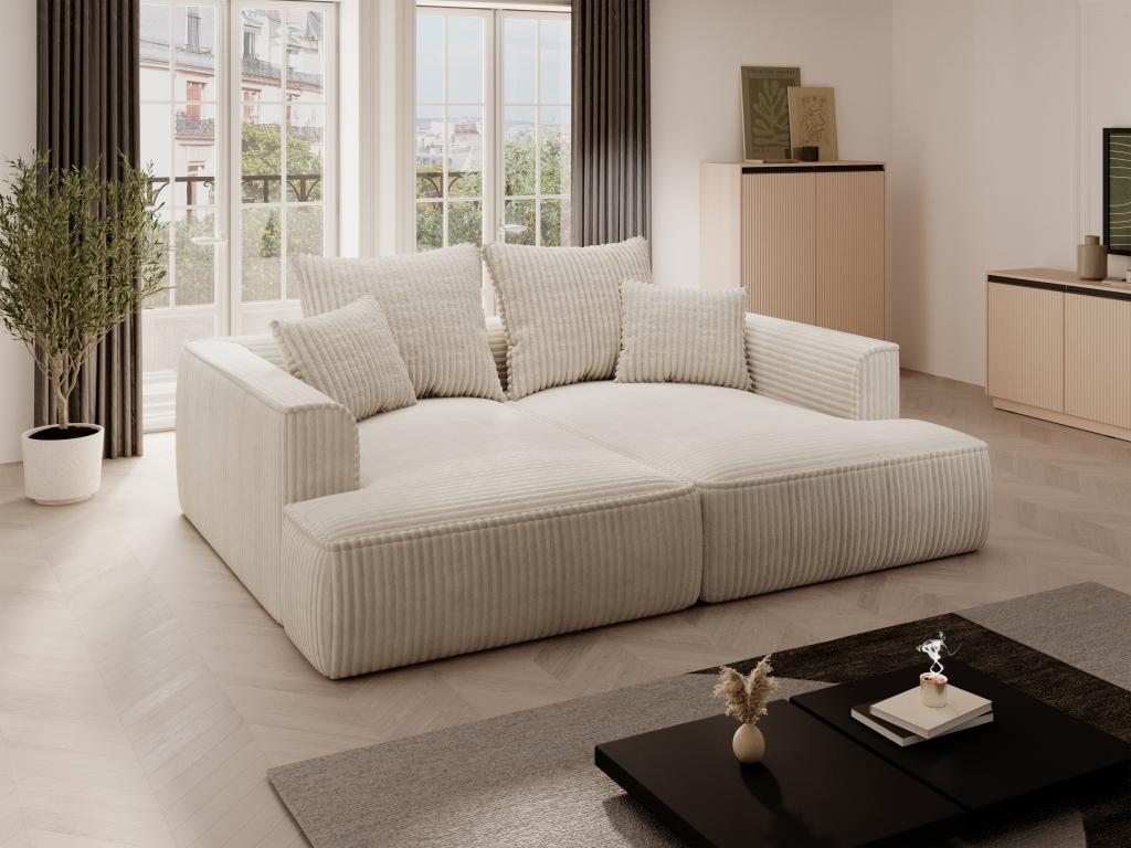 Sofa - Velvet - Beige