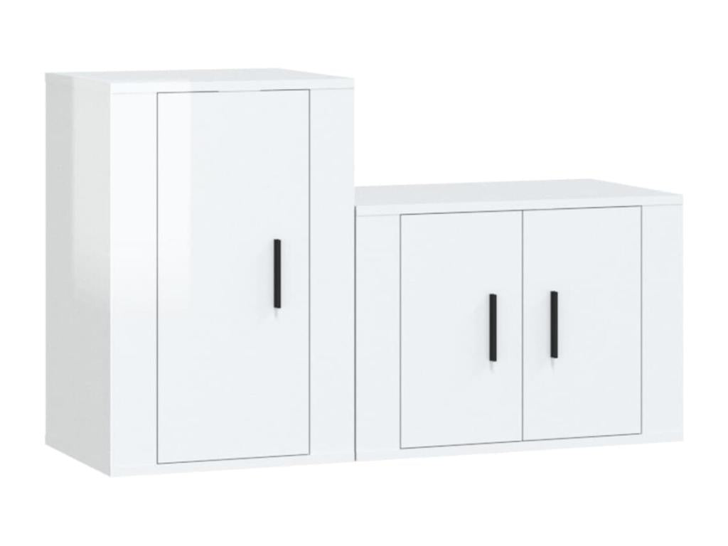 Wardrobe - Wood - White