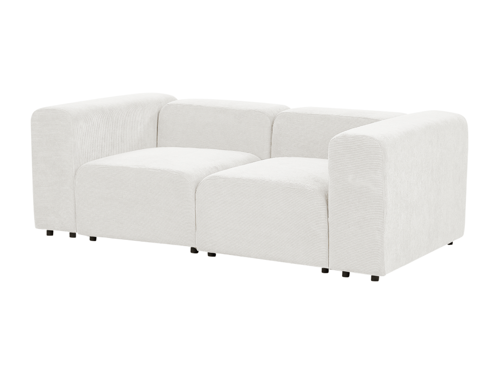 Sofa - Velvet - White