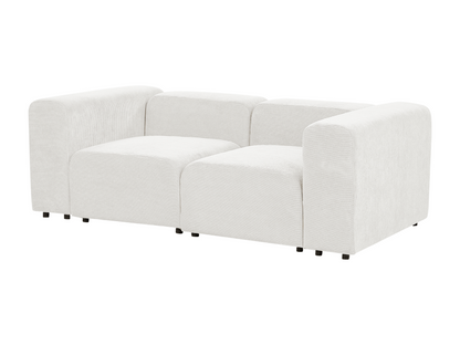 Sofa - Velvet - White