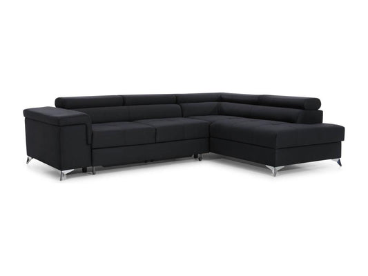 Sofa - Polyester - Black