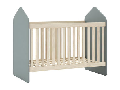 Bed - Wood - Green - 60x120 cm