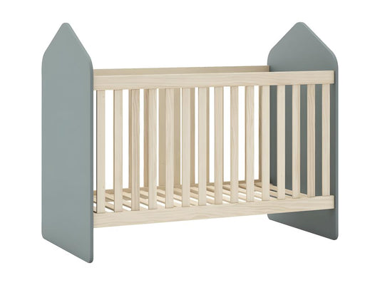 Bed - Wood - Green - 60x120 cm