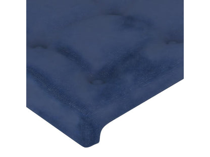 Bed - Polyester - Blue - 180x200 cm