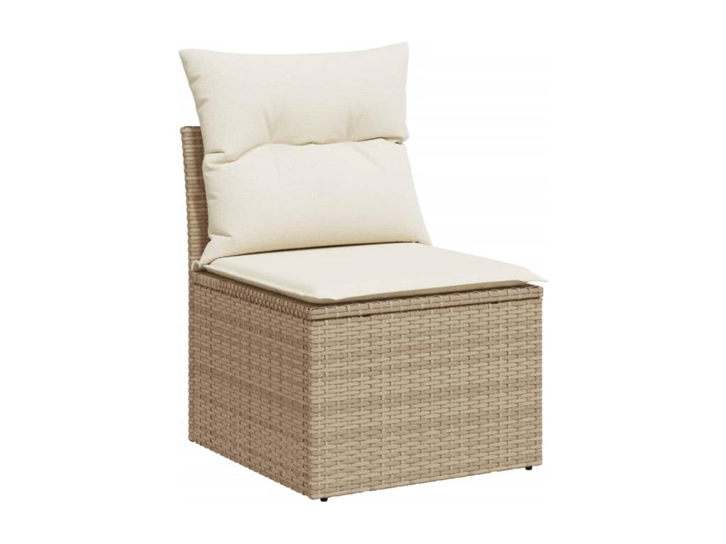 Outdoor Patio Set - Résine - Beige
