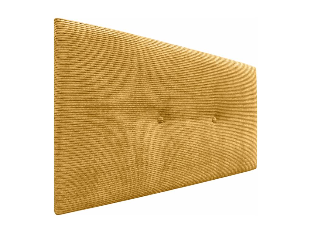 Headboard - Microfibre - Jaune Moutarde