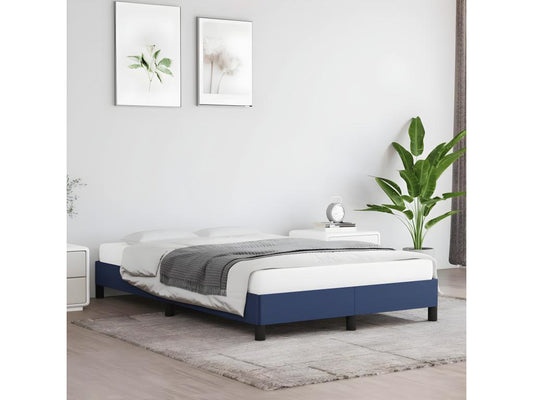 Bed Frame - Polyester - Blue - 120x200 cm