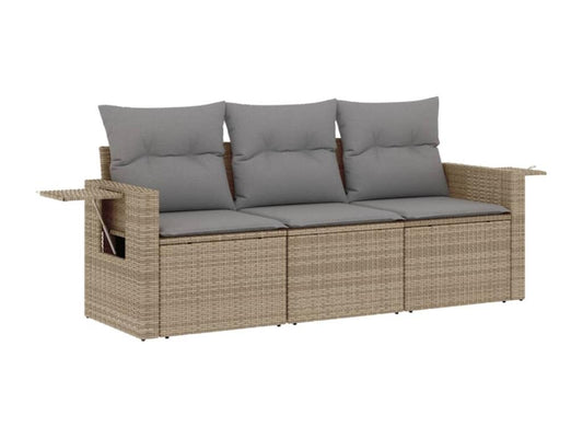 Outdoor Patio Set - Résine - Black