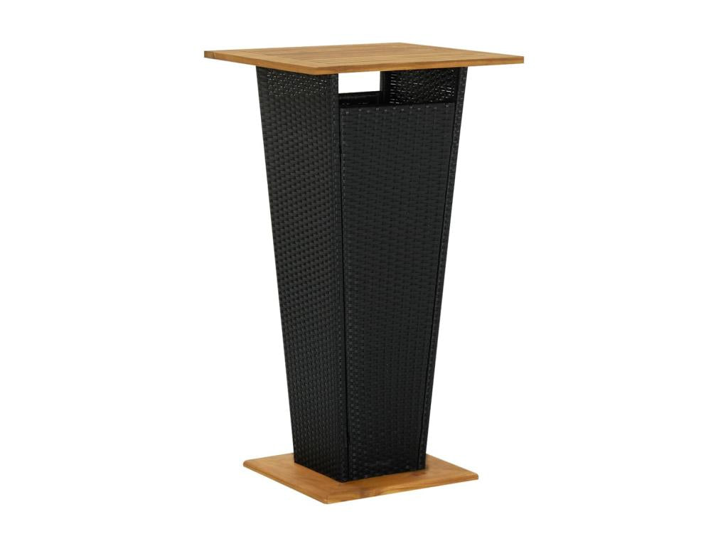 Home Furniture - Wood - Black - 60x110 cm
