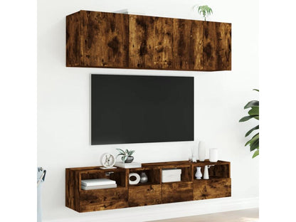 Home Furniture - Engineered Wood, Wood - Brown