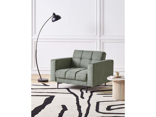 Armchair - Polyester - Green