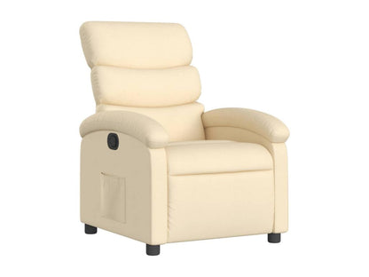 Armchair - Tilting - Polyester - Crème