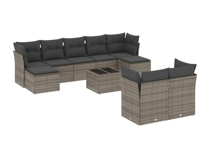 Outdoor Patio Set - Résine - Beige