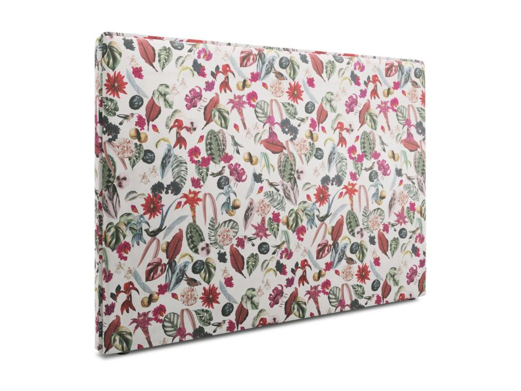 Headboard - Velvet - Multicolor - 140x120 cm