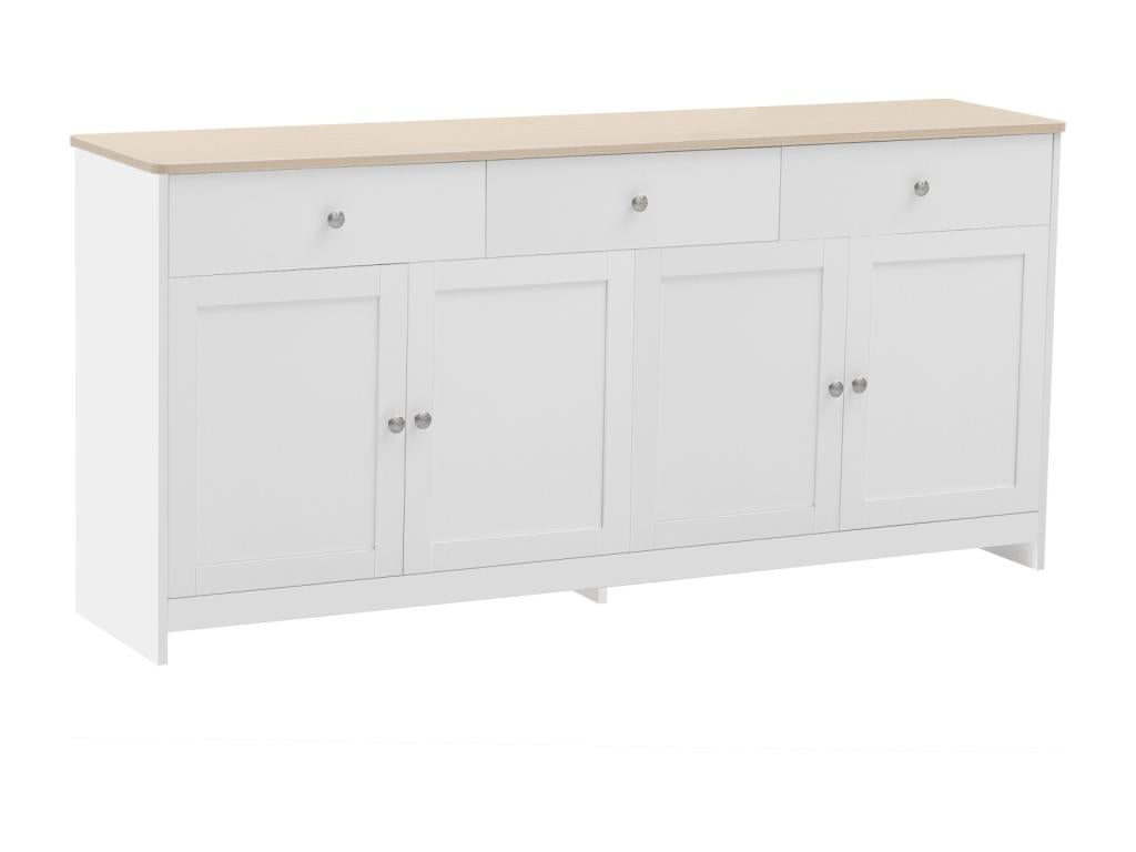Home Furniture - Wood - White - 37x75 cm