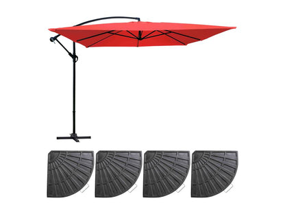 Patio Umbrella - Steel - Ivoire