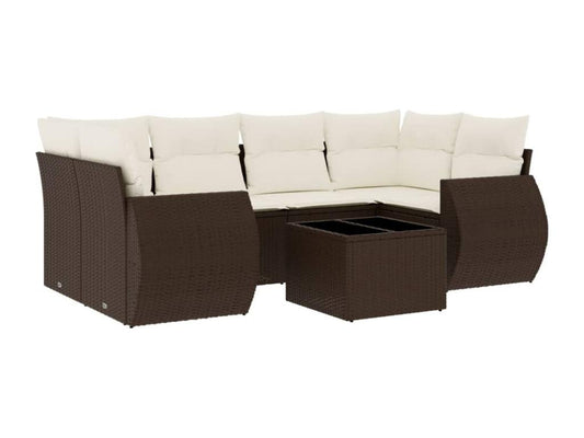 Outdoor Patio Set - Résine - Beige