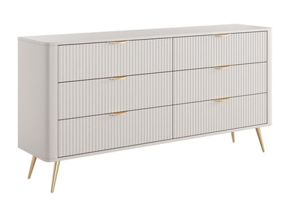 Dresser - Mdf, Panneau De Particule - Beige