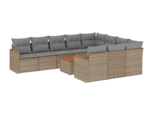 Outdoor Patio Set - Steel - Black