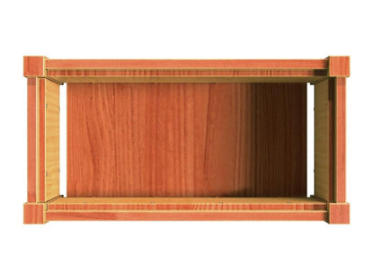 Home Furniture - Wood - Brown - 31x31 cm