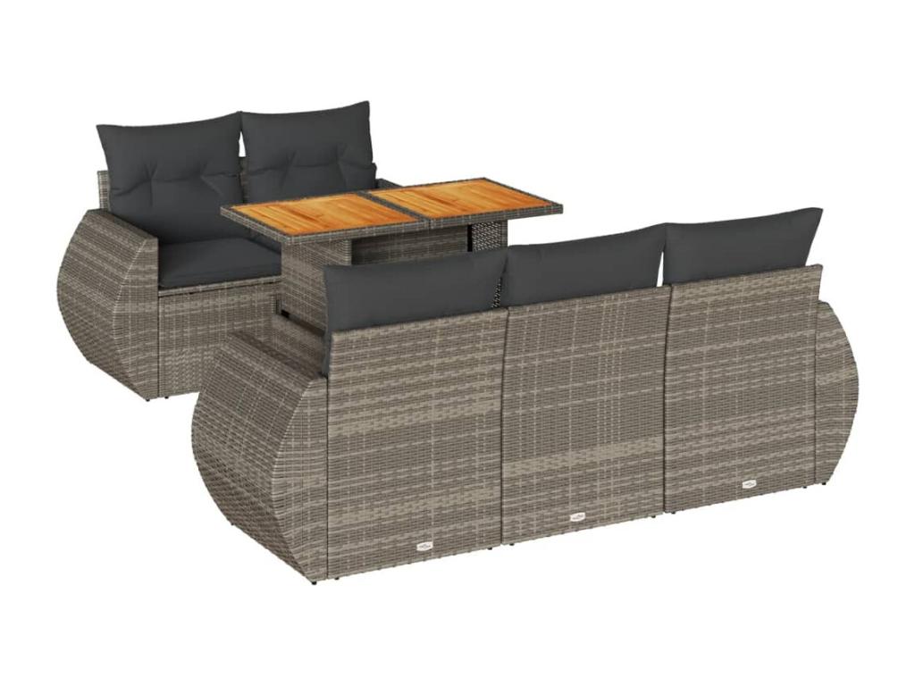 Outdoor Patio Set - Polyester - Beige