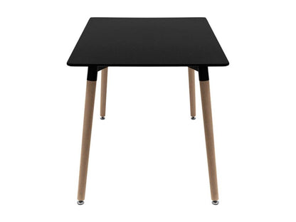 Table - Rectangular - Wood - Black