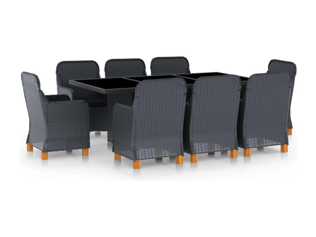 Home Furniture - Steel - Black