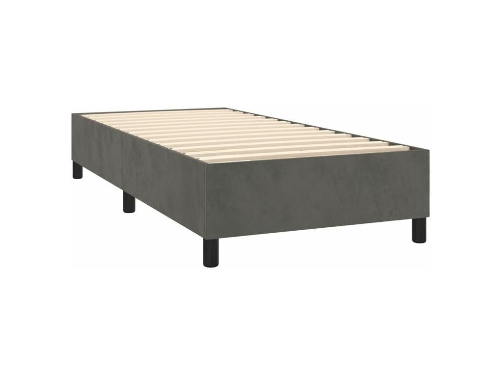 Mattress - Polyester - Gray - 80x200 cm