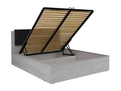 Box Spring - Engineered Wood, Wood - Brown - 214x105 cm