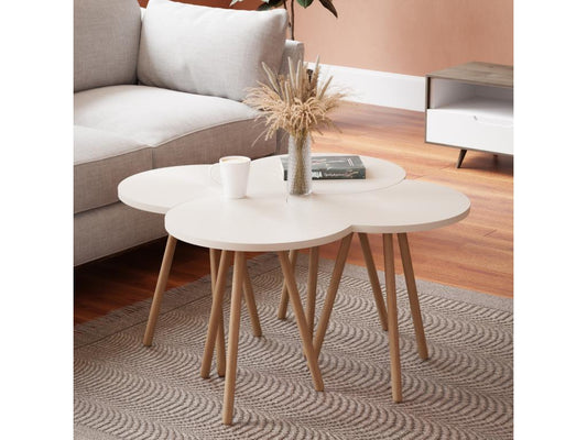 Table - White - 77x77 cm