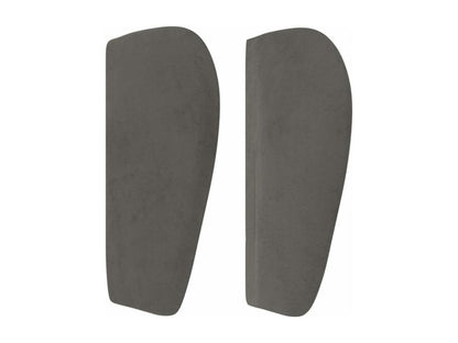 Headboard - Velvet - Gray - 90x190 cm