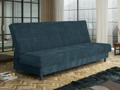 Sofa - Polyester - Blue - 195x85 cm