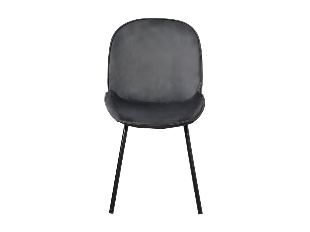 Chair Set - Velvet - Gray