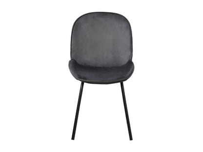 Chair Set - Velvet - Gray