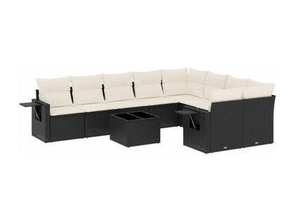 Outdoor Patio Set - Steel - Black