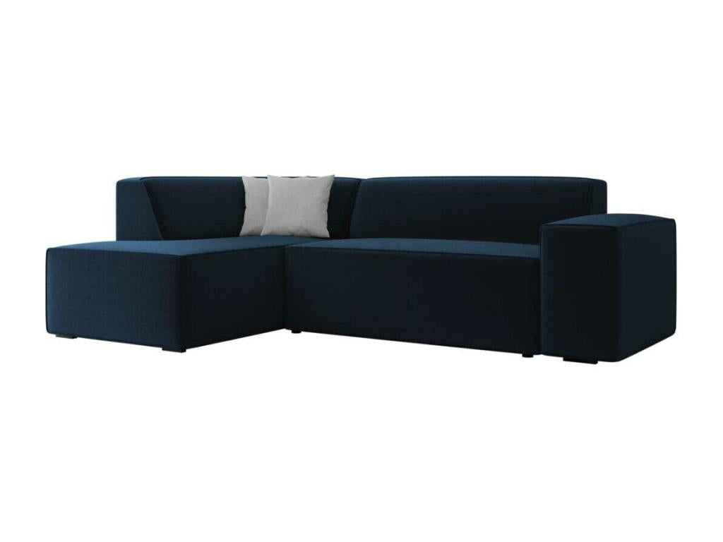 Sofa - Polyester - Blue - 205x73 cm