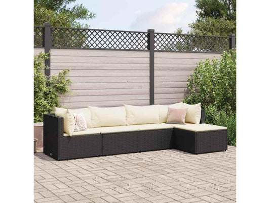Outdoor Patio Set - Résine - Brown