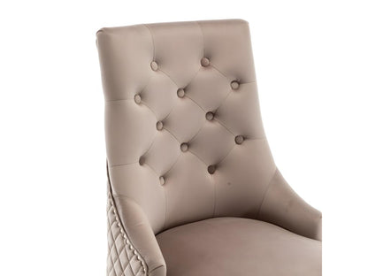 Chair Set - Velvet - Brown