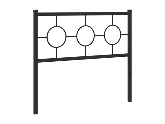 Headboard - Steel - Black - 90x190 cm