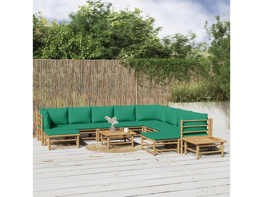 Outdoor Patio Set - Polyester - White